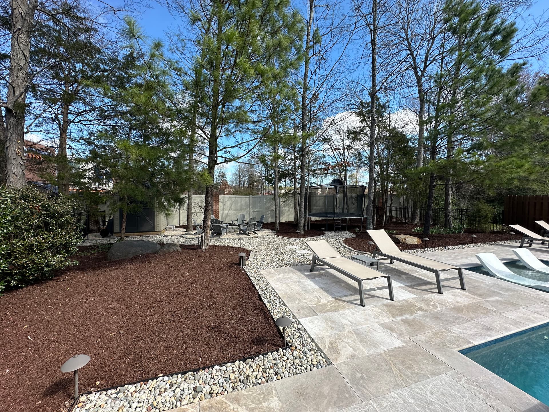 Gallery photos for Enhance Your Yard with Premium Dyed Brown Mulch: Image #2