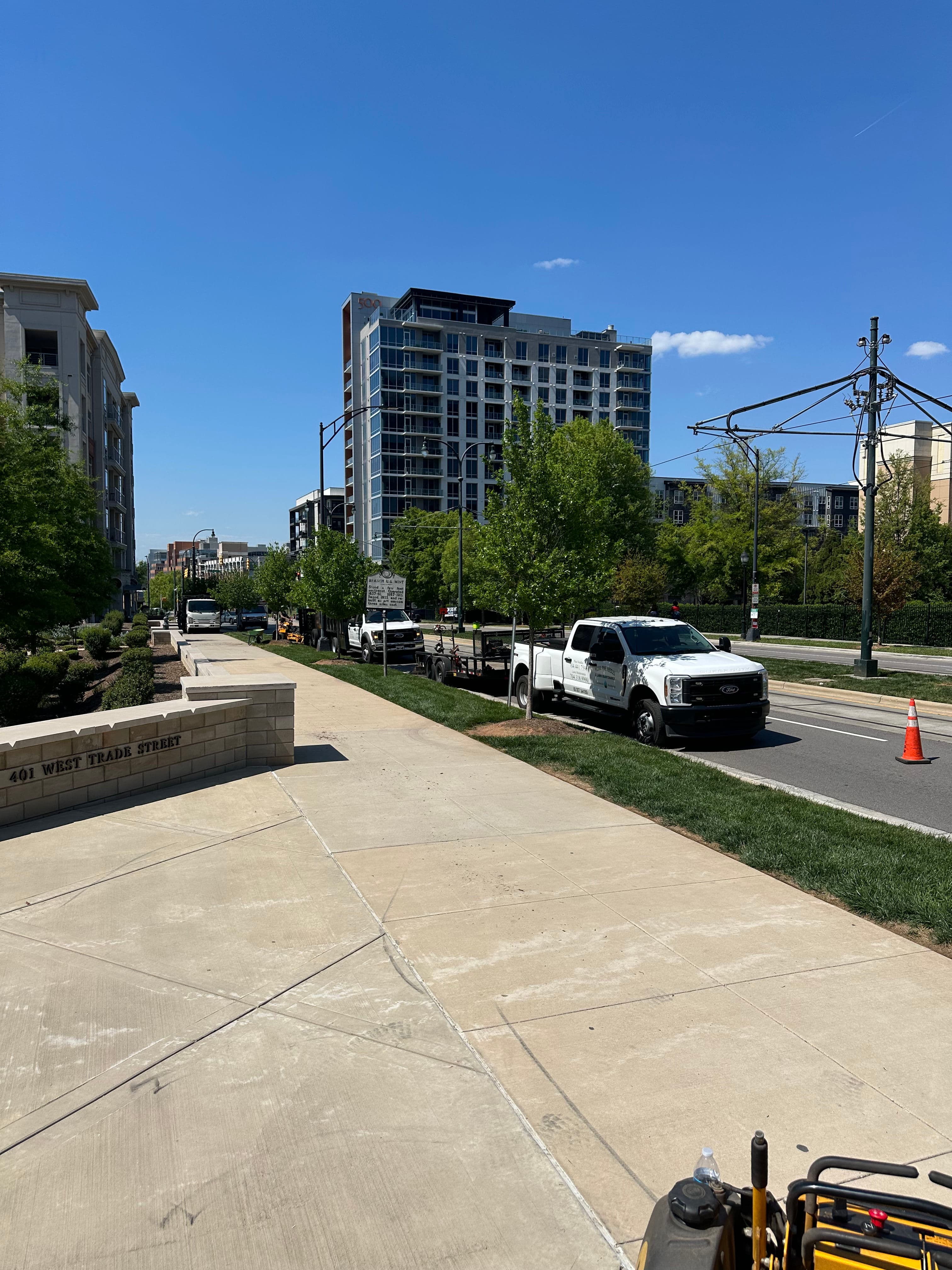 Project Premium Mulch Install at the Federal Courthouse in Charlotte image