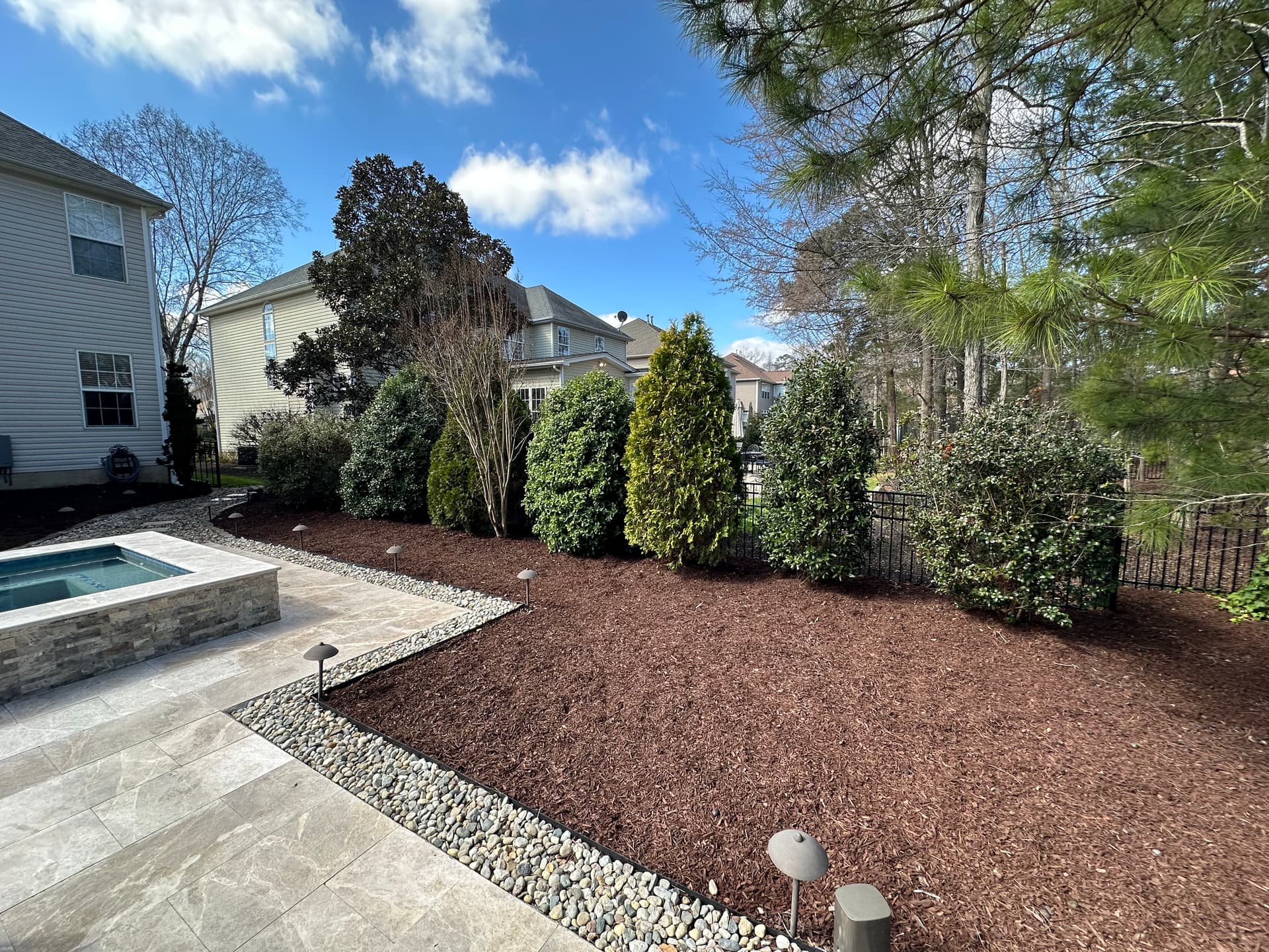 Gallery photos for Enhance Your Yard with Premium Dyed Brown Mulch: Image #1
