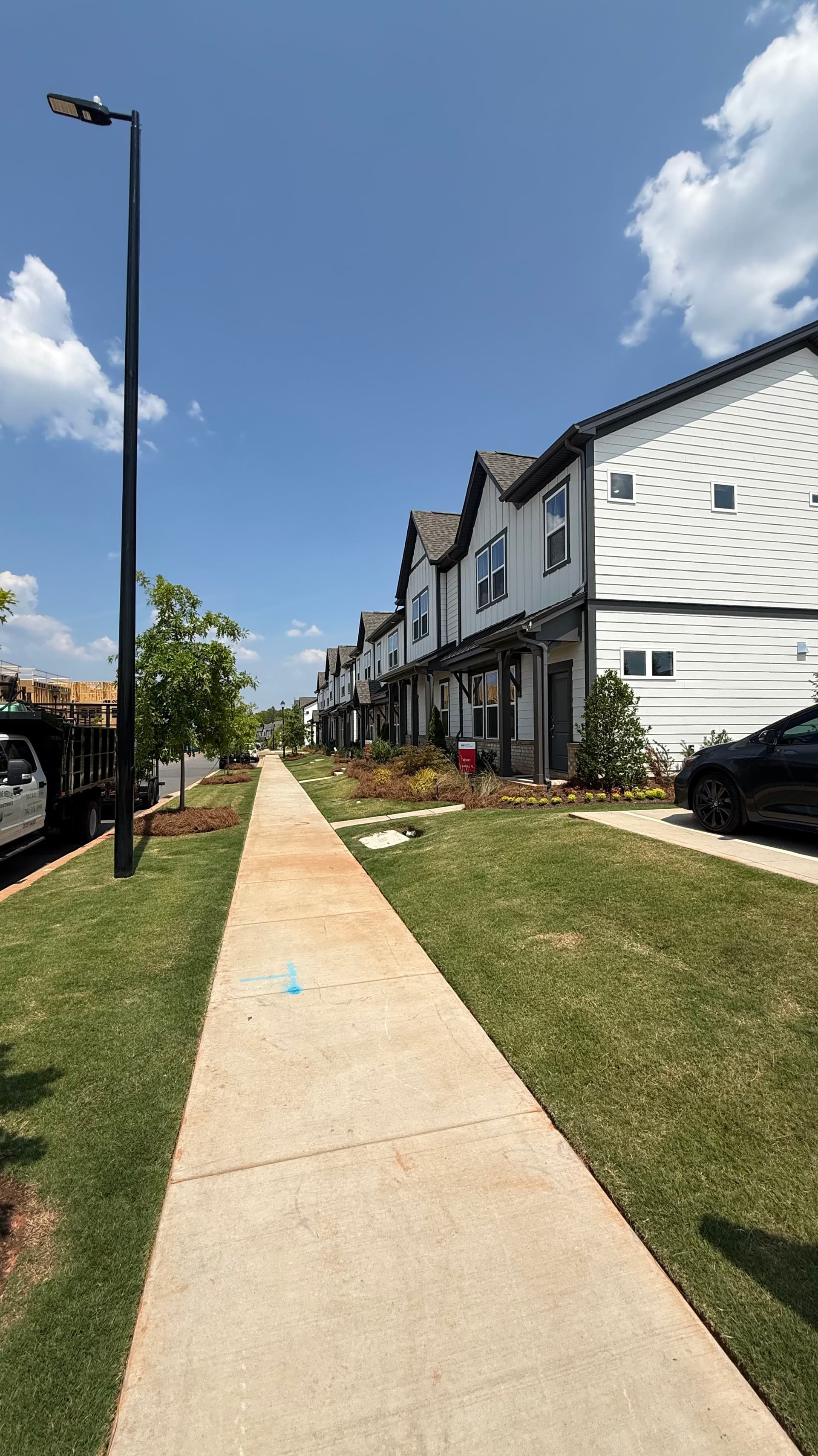 Pine Needle Beds That Make New Construction Look Finished image